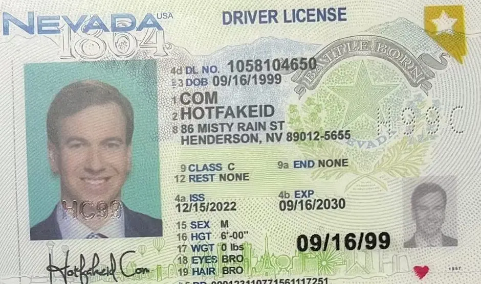 Buy Scannable Nevada Fake ID - Hot Fake IDs Online