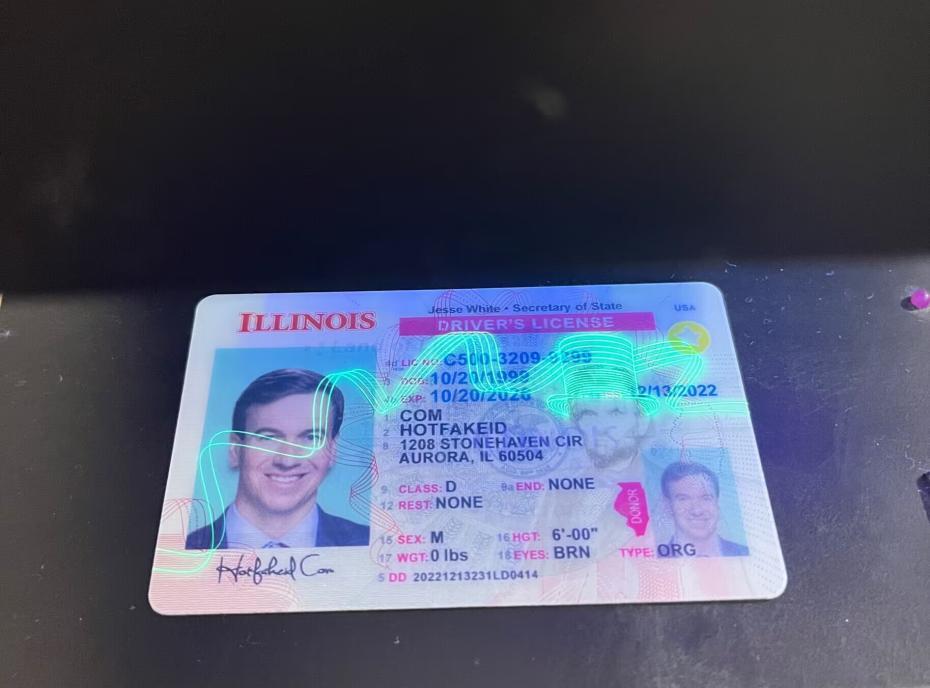 Buy Scannable Illinois Fake ID - Hot Fake IDs Online