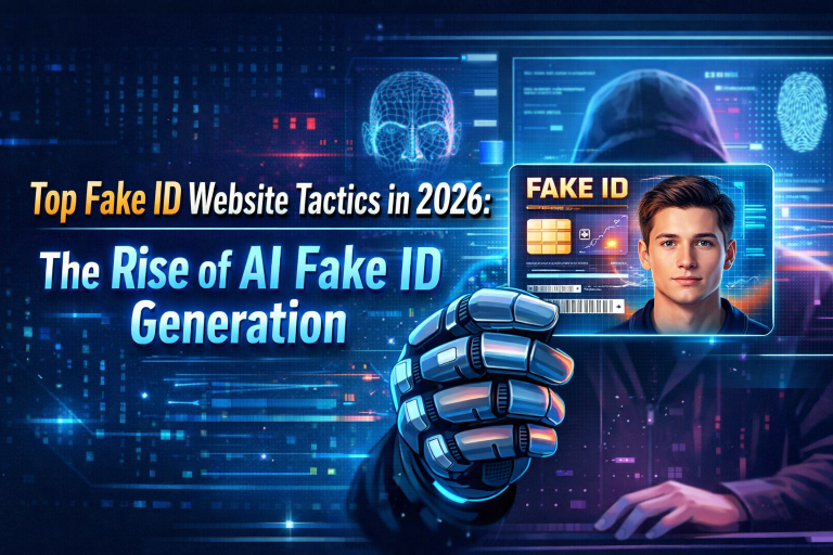 Top Fake ID Website Tactics in 2026: The Rise of AI Fake ID Generation